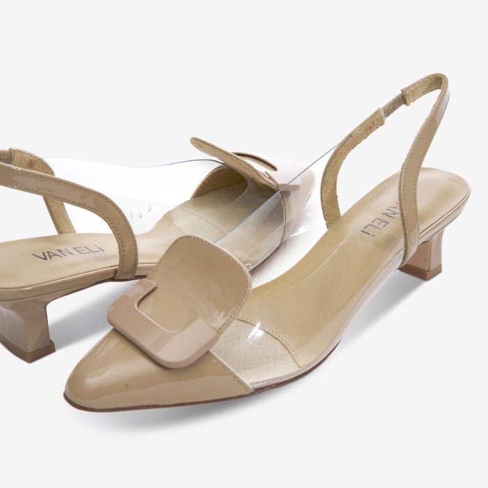 Vaneli Tamira Heels In Taupe