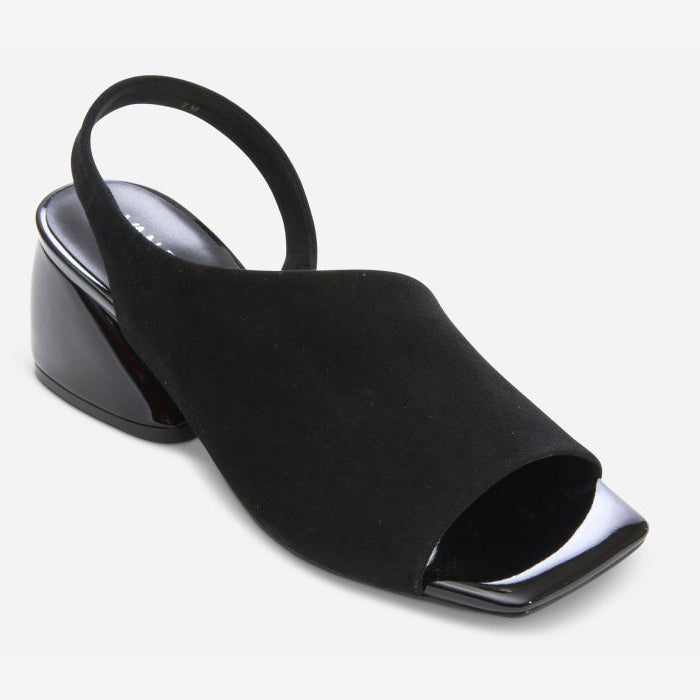 Vaneli Molke Heel in Black Suede