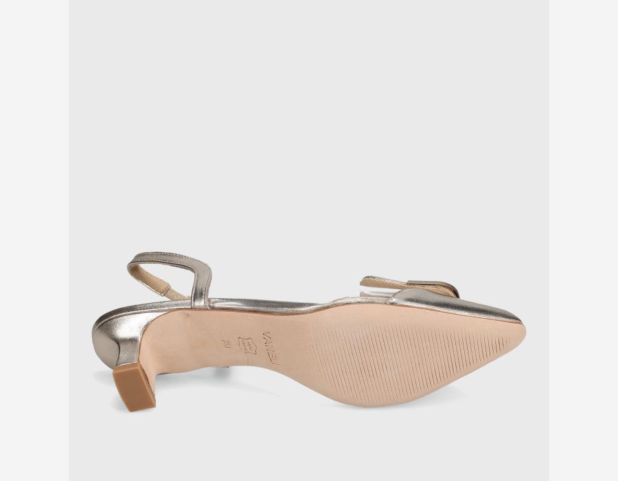 Vaneli Tamira Heels In Shell Mercury