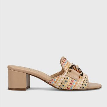 Vaneli Oksana Heel, Natural Multi (FINAL SALE)