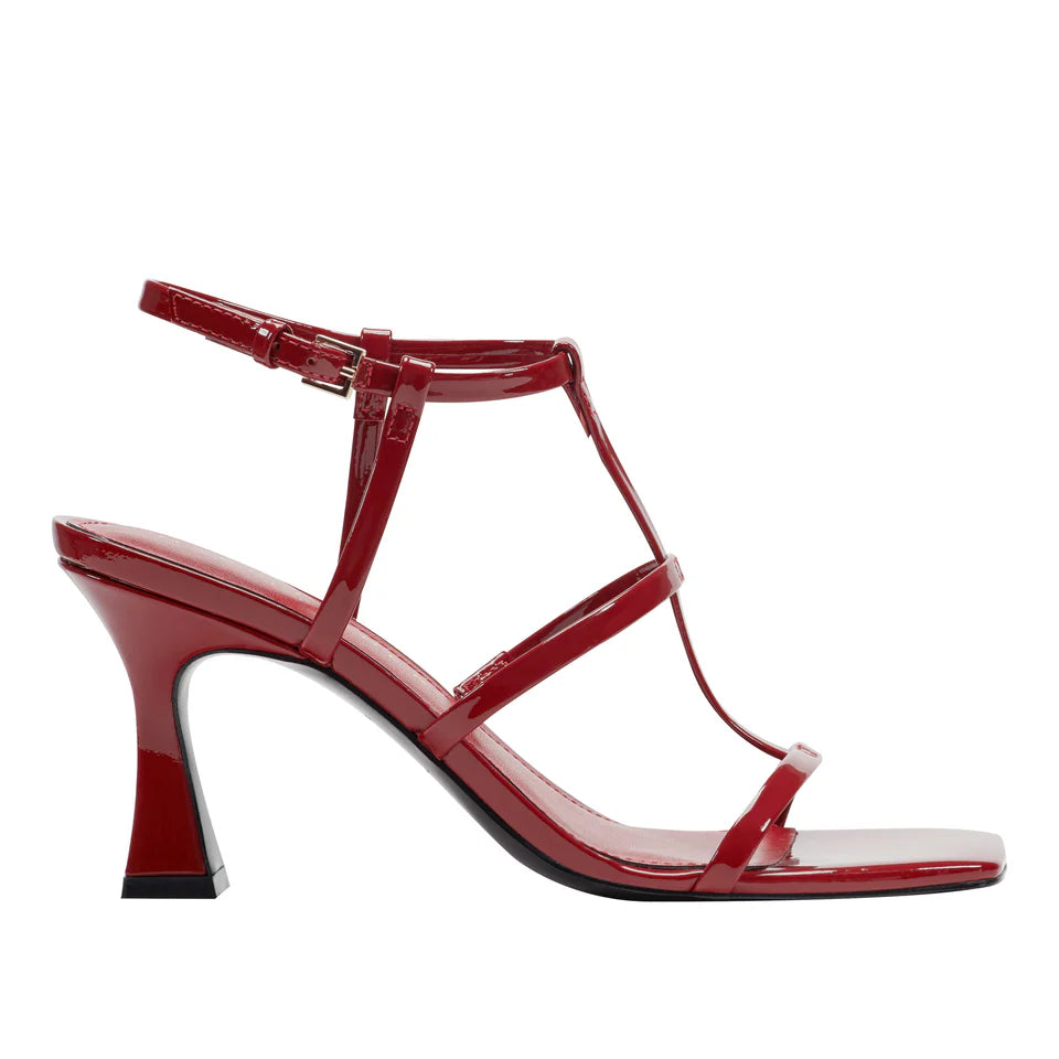 Marc Fisher LTD Dennie Heel In Dark Red Patent