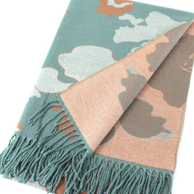 Cloud Flower Scarf