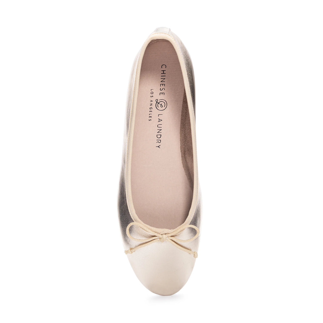 Chinese Laundry Audrey Ballet Flat, Gold