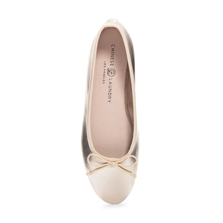 Chinese Laundry Audrey Ballet Flat, Gold