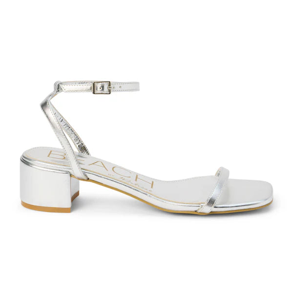 Beach by Matisse Belle Silver Heel (FINAL SALE)