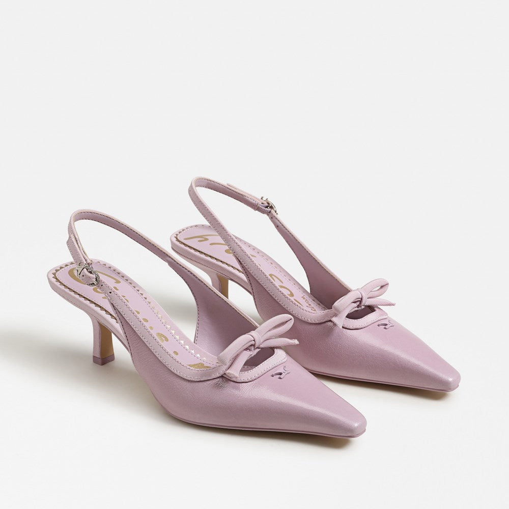 Circus Cassidy Slingback Heel, Pale Orchid (FINAL SALE)