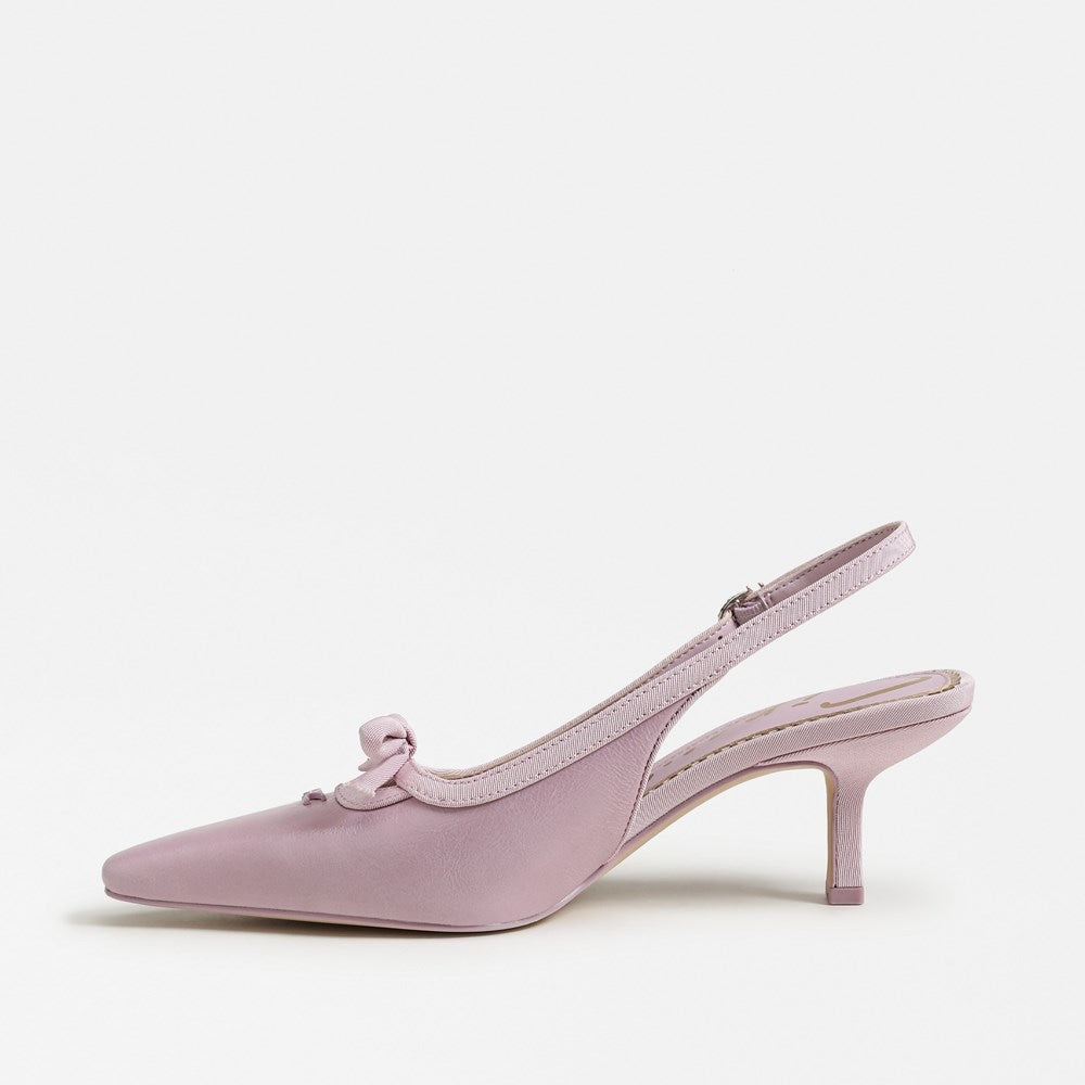 Circus Cassidy Slingback Heel, Pale Orchid (FINAL SALE)