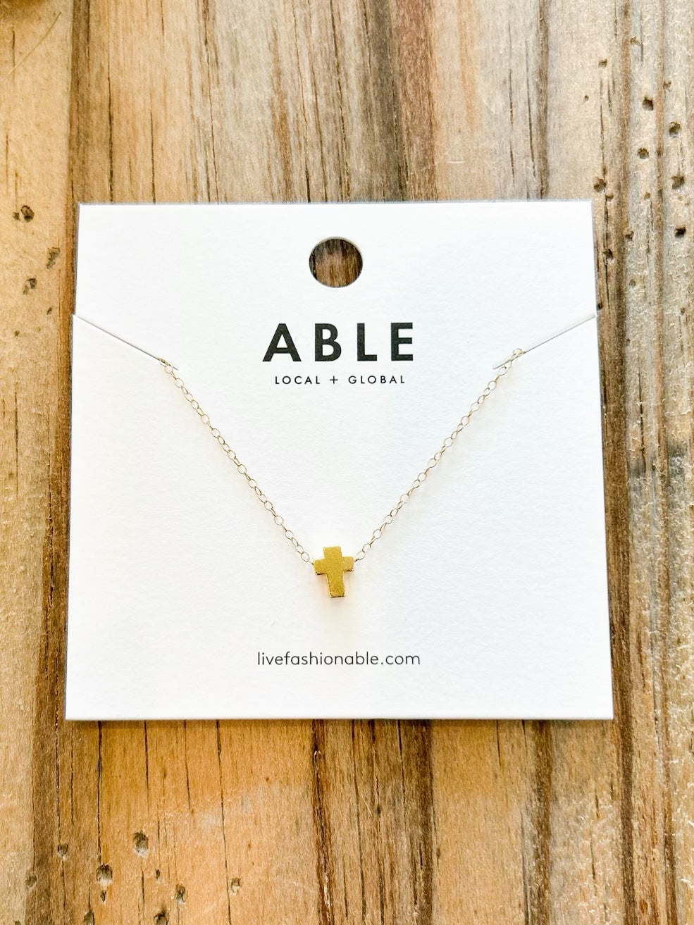 Cross bracelet