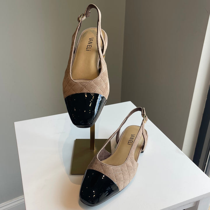Vaneli Trill Sling Back in Suede