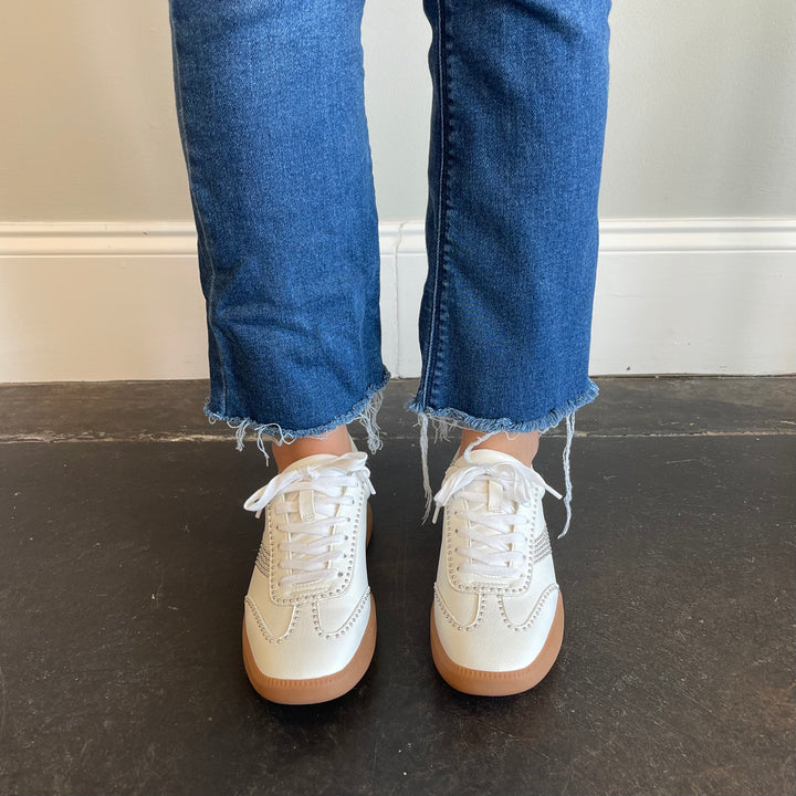Coconuts by Matisse Wylder White Stud Sneaker