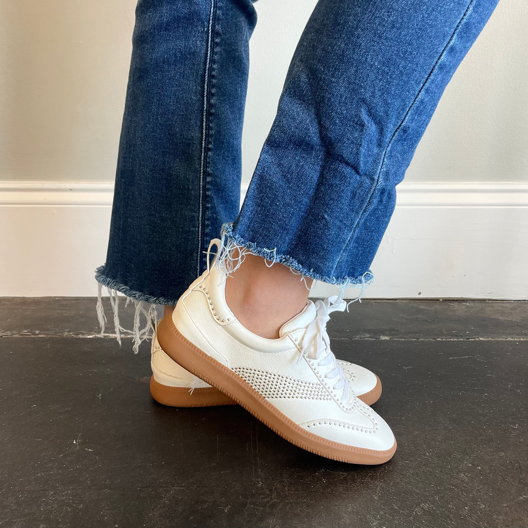 Coconuts by Matisse Wylder White Stud Sneaker
