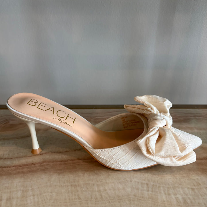 Beach by Matisse Goldie Cream Heel