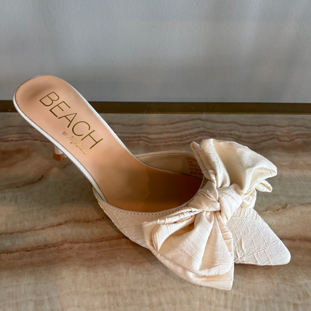 Beach by Matisse Goldie Cream Heel