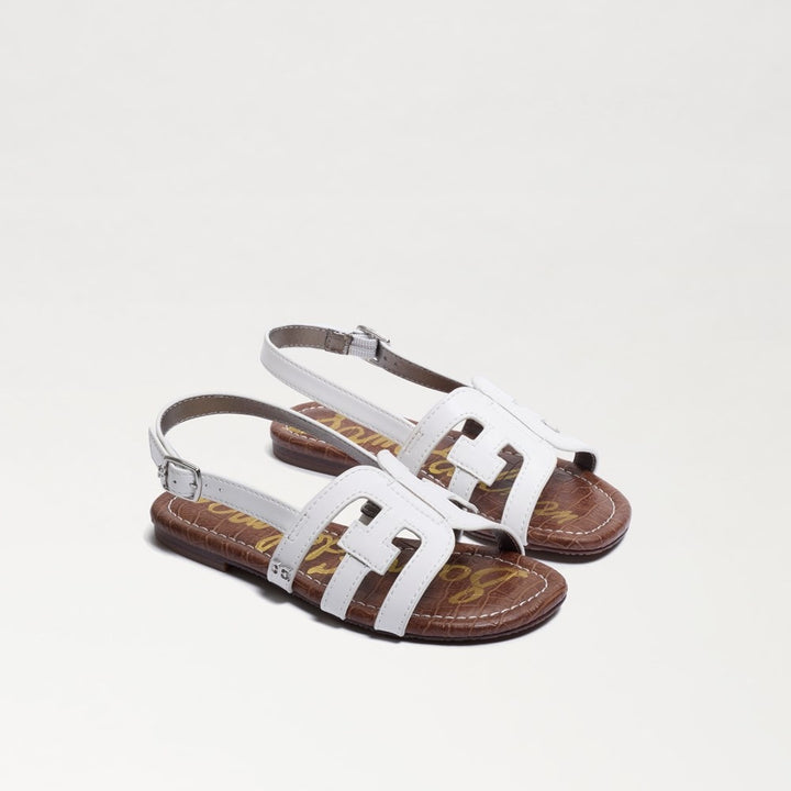 Sam Edelman Kids Bella Slingback, White (FINAL SALE)