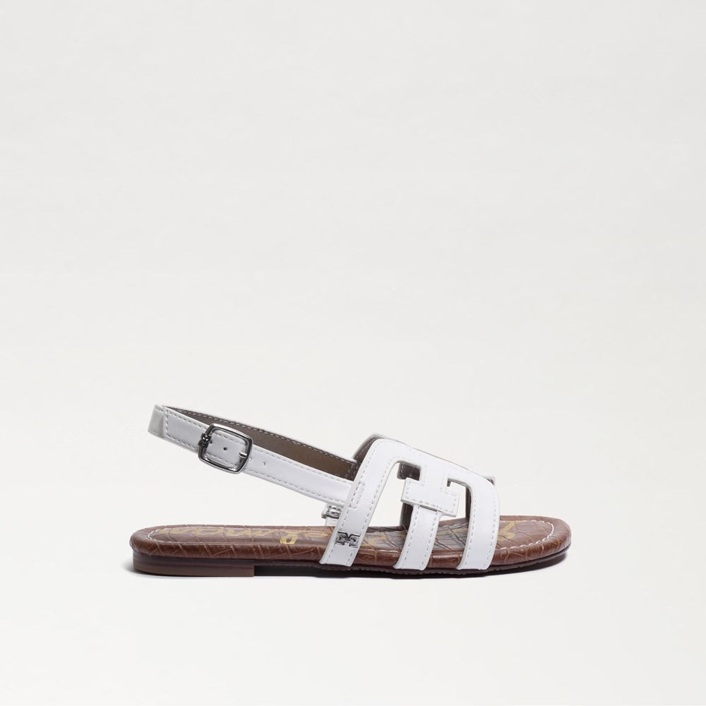 Sam Edelman Kids Bella Slingback, White (FINAL SALE)