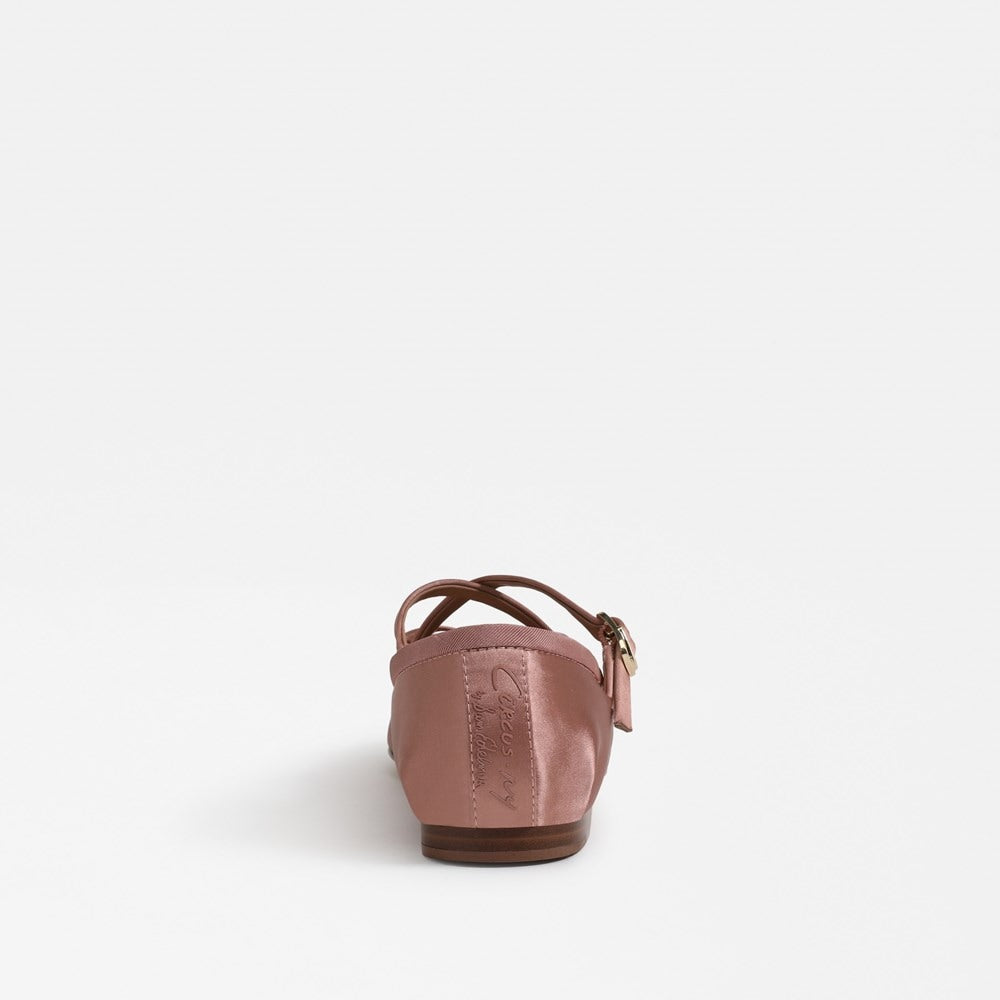 Circus Zuri Satin Ballet Flat, French Macaroon