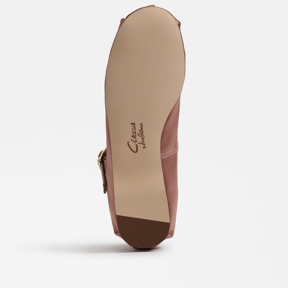 Circus Zuri Satin Ballet Flat, French Macaroon