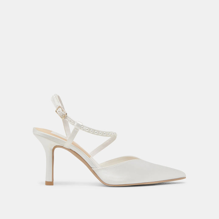 Dolce Vita Kamra Pearl Satin Heels