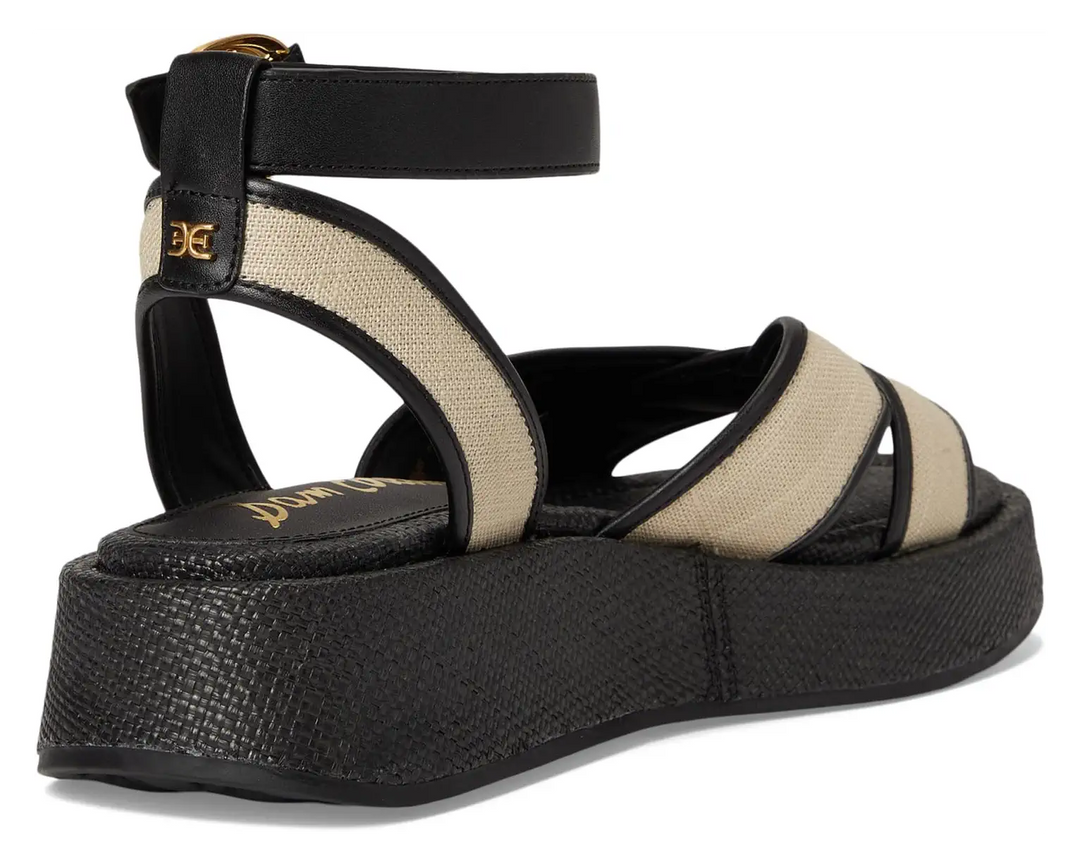 Sam Edelman Nylie Sandal, Natural/Black (FINAL SALE)