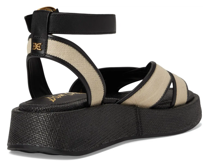 Sam Edelman Nylie Sandal, Natural/Black (FINAL SALE)