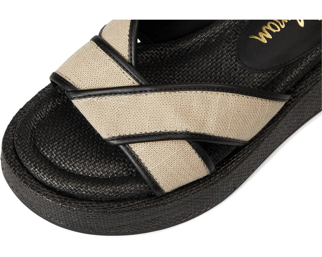 Sam Edelman Nylie Sandal, Natural/Black (FINAL SALE)