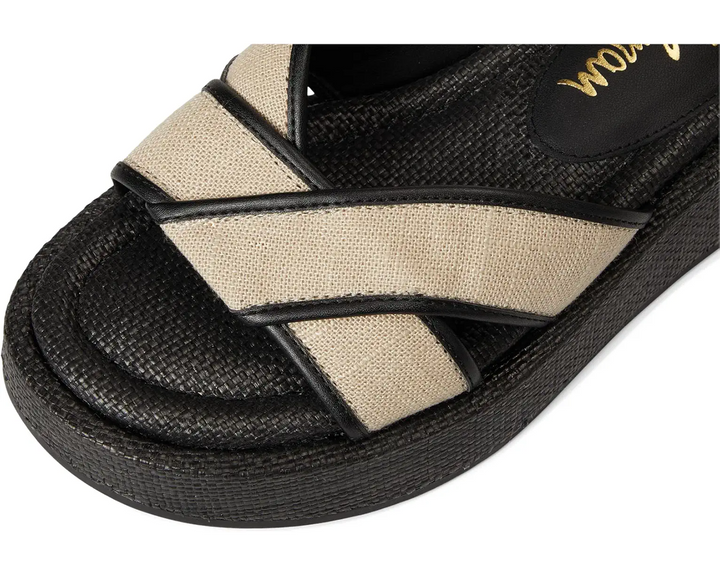 Sam Edelman Nylie Sandal, Natural/Black (FINAL SALE)