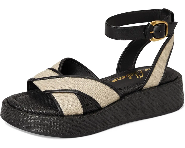Sam Edelman Nylie Sandal, Natural/Black (FINAL SALE)