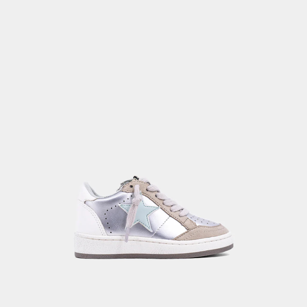 Toddler/Kids Paz Mini Sneaker, Sterling