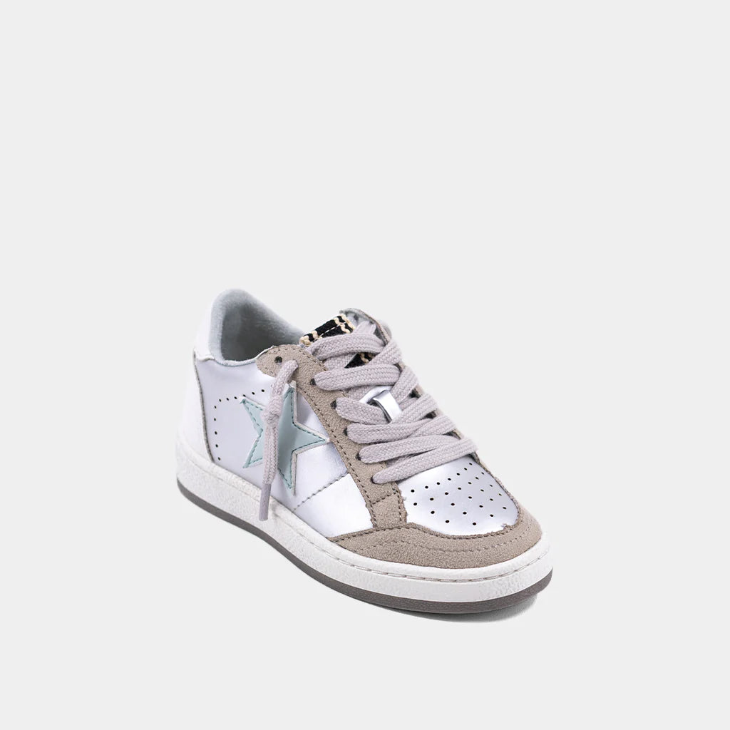 Toddler/Kids Paz Mini Sneaker, Sterling