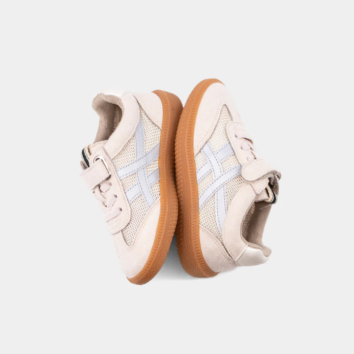 Toddler Sasha Mini Sneaker, Beige