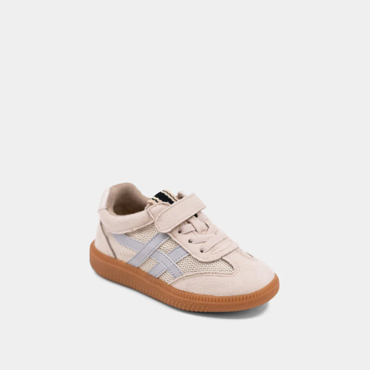Toddler Sasha Mini Sneaker, Beige