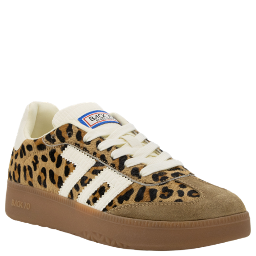 Back70 Boston P in Leopard Cuoio Milk