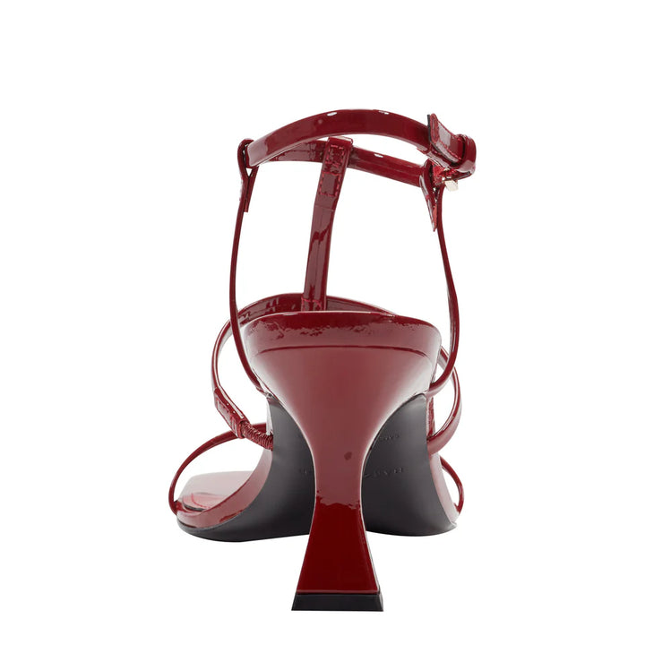 Marc Fisher LTD Dennie Heel In Dark Red Patent