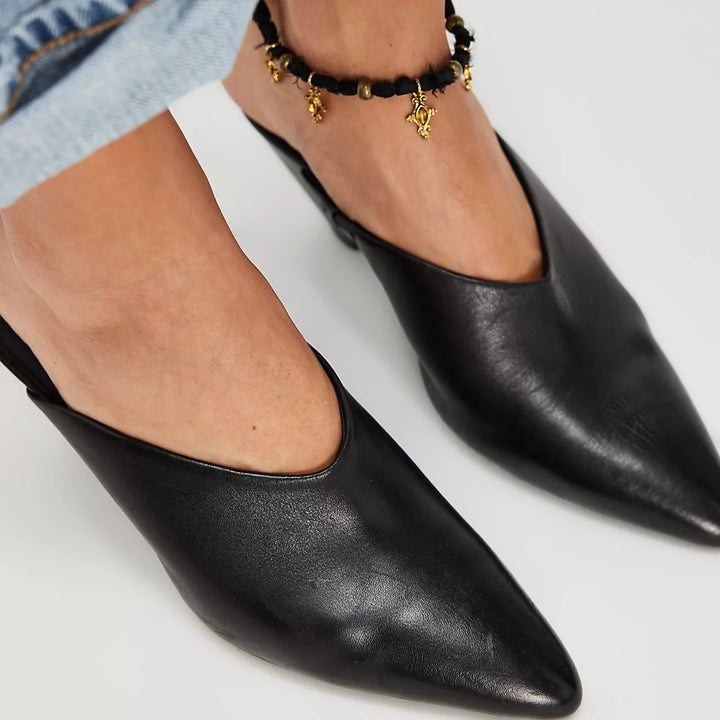Free People Stellar Mules in Black