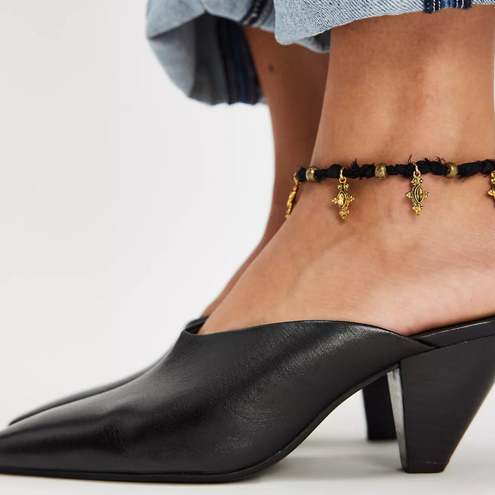 Free People Stellar Mules in Black