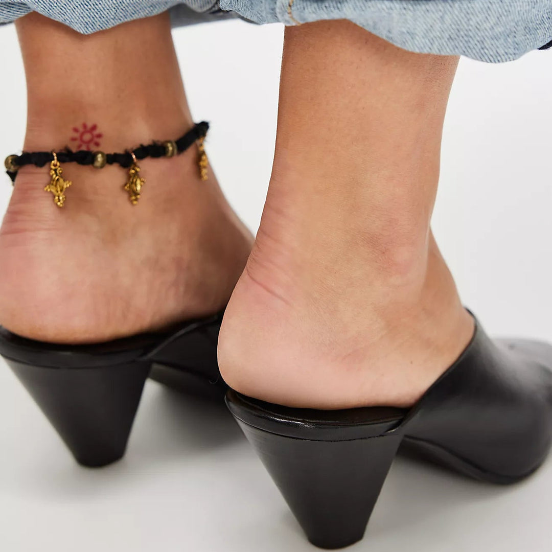 Free People Stellar Mules in Black