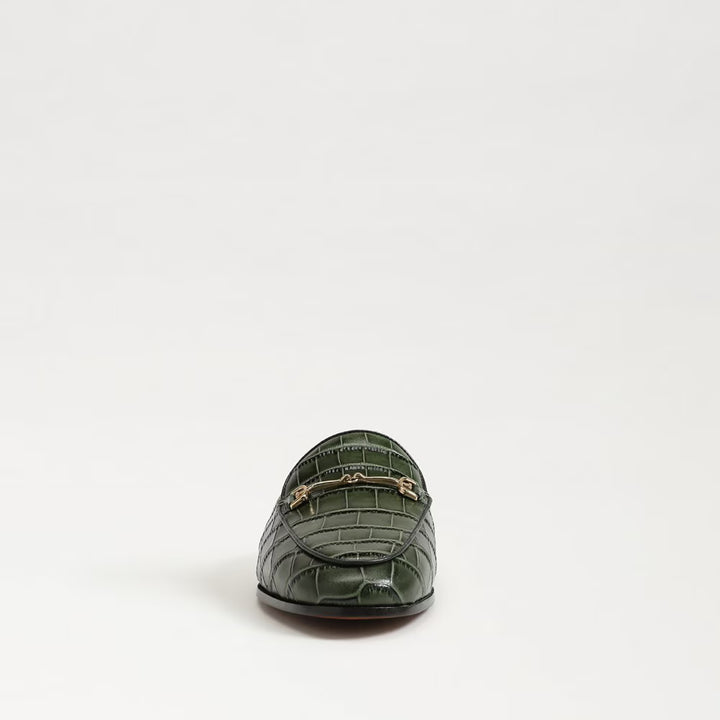 Sam Edelman Linnie Bit Mule In Olive Croc