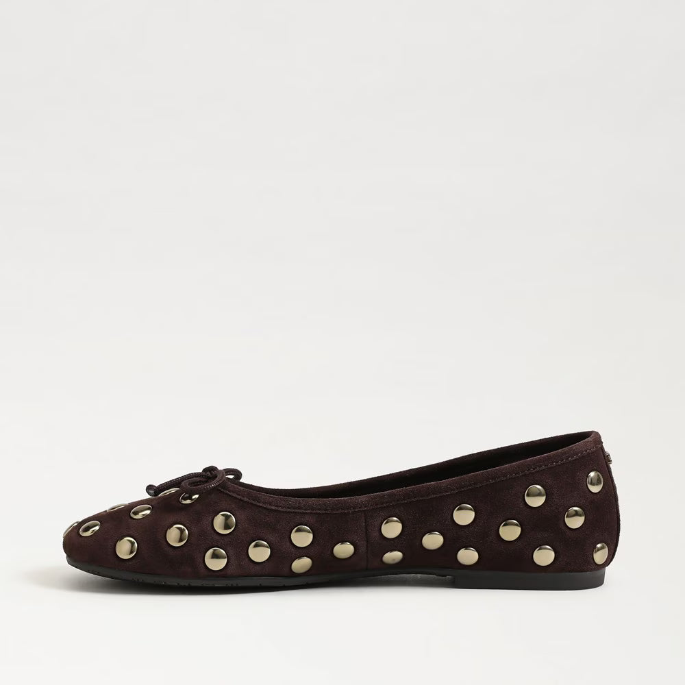 Sam Edelman Ali Stud in Cafe Noir Suede