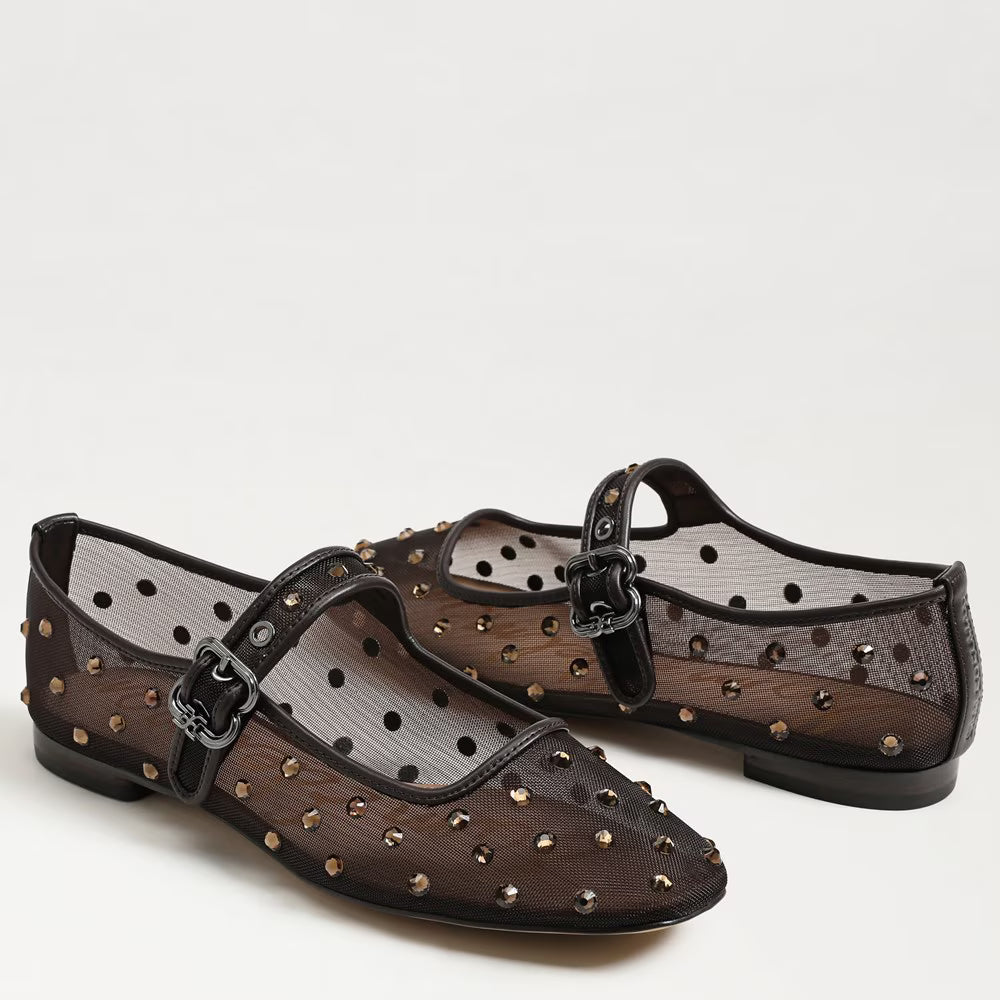 Sam Edelman Michaela Shine In Cafe Noir