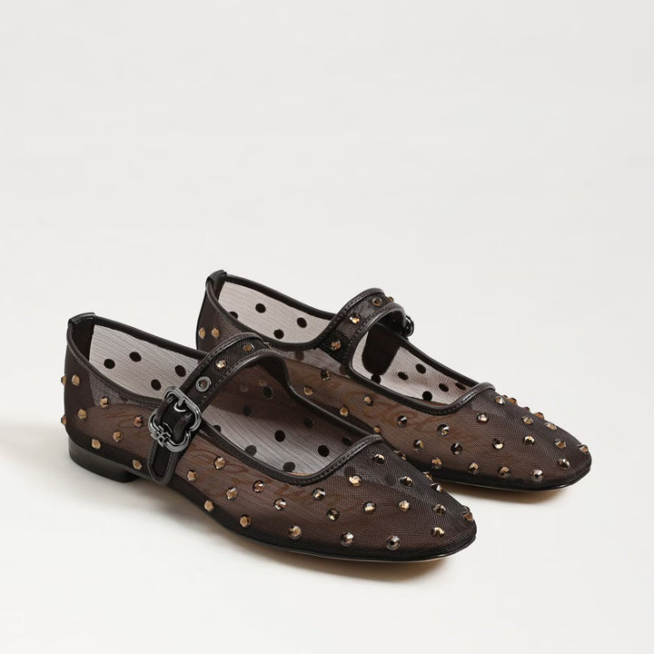 Sam Edelman Michaela Shine In Cafe Noir