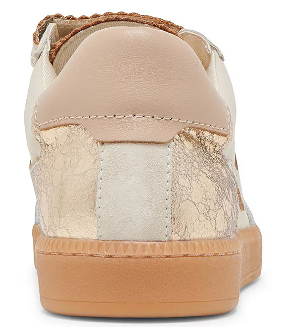 Dolce Vita Notice Velcro Silver/Gold Distressed Leather