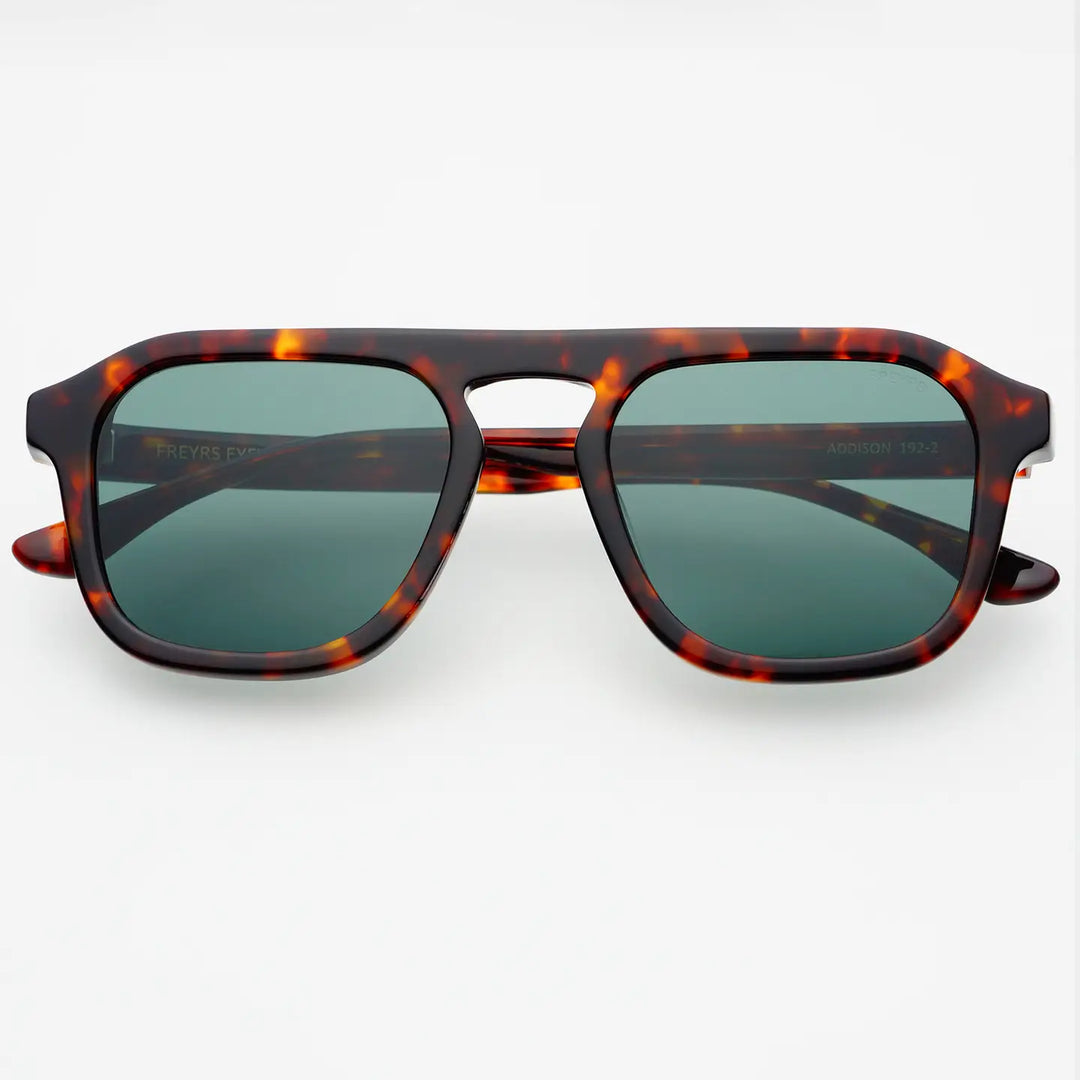 Freyrs Addison Aviator in Tortoise