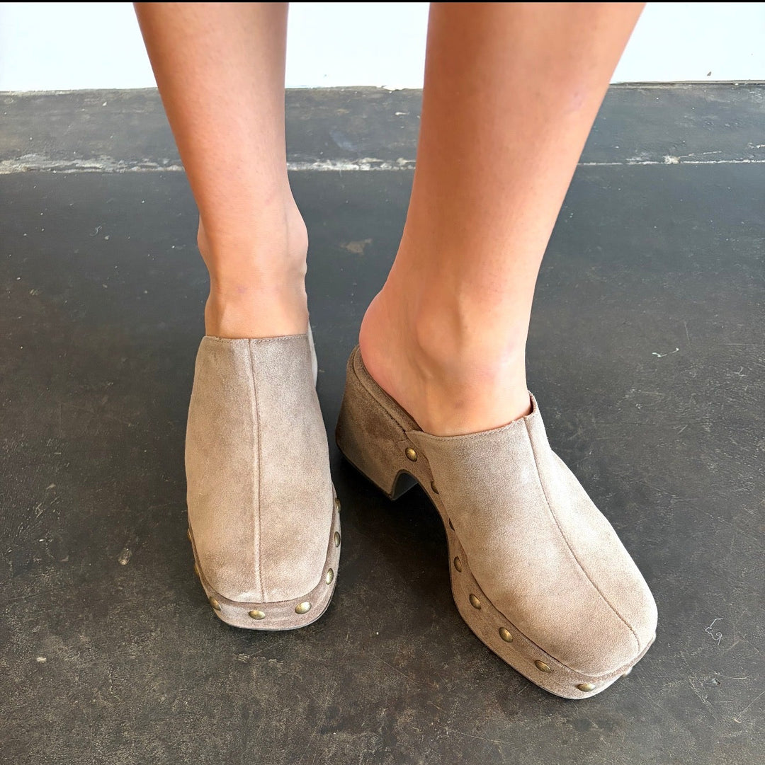 Chocolate Blu Hudson Clog