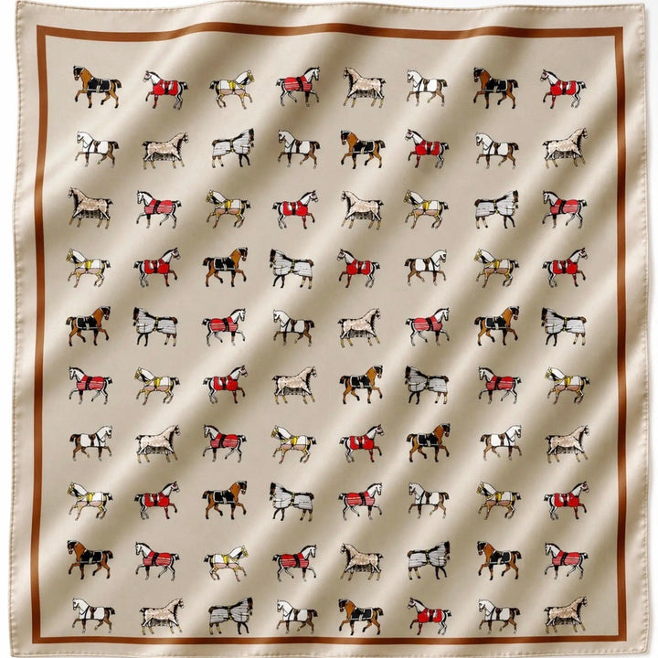 Equestrian Horse Print
Scarf