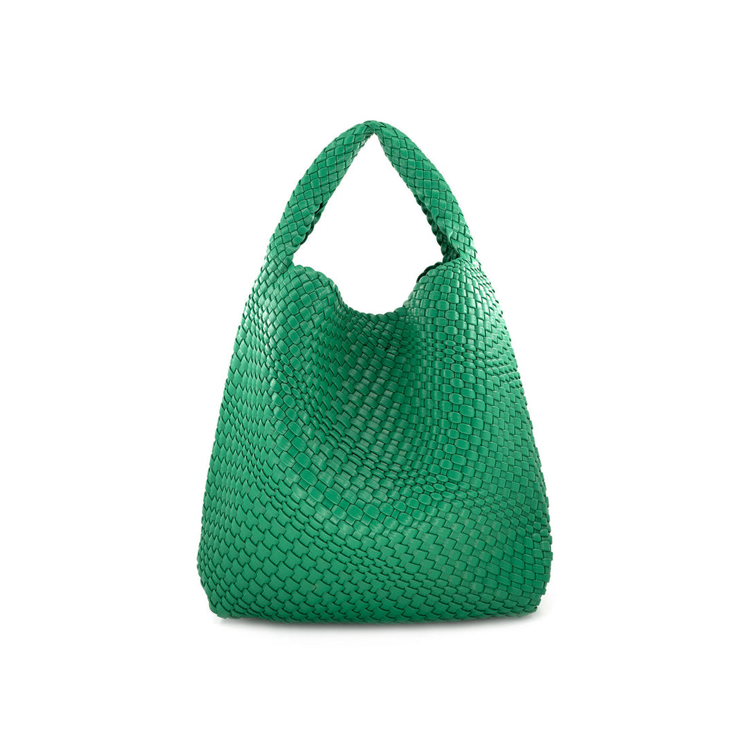 BC Woven Bag- Emerald
