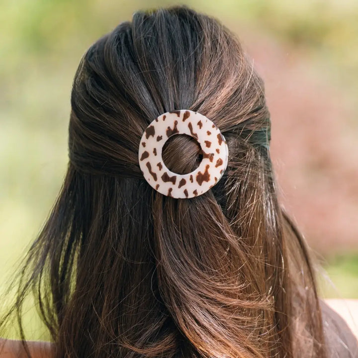 Teleties Flat Circle Clip, Medium