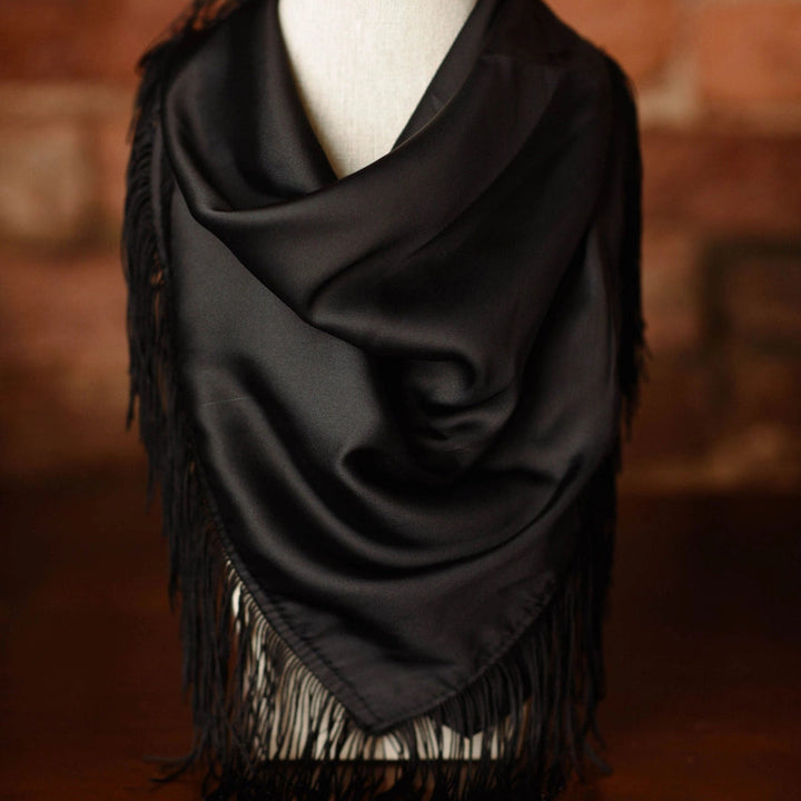 Solid Fringe Scarf