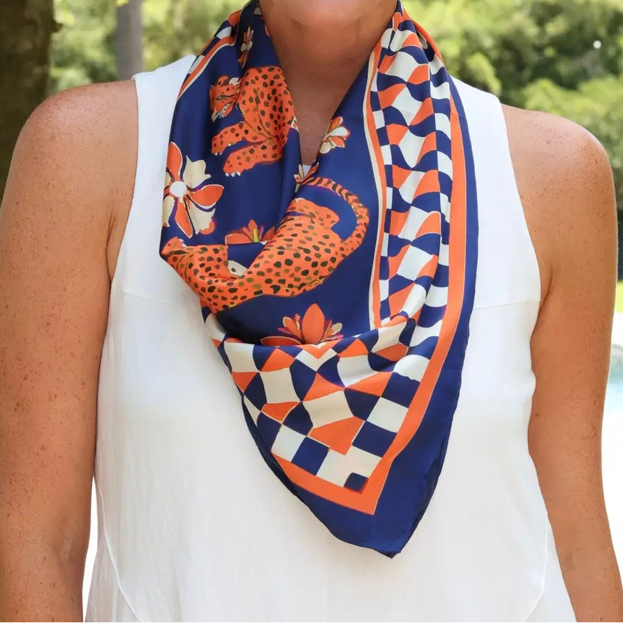 Hollis Cheetah Scarf
