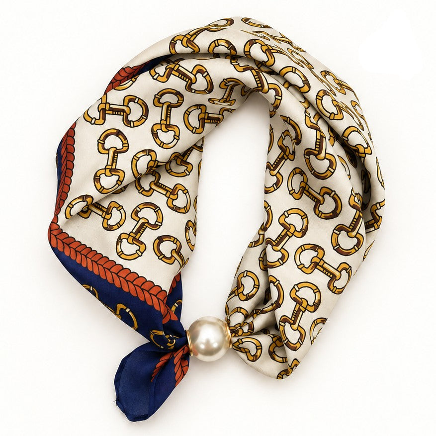 Pearl Magnetic Scarf