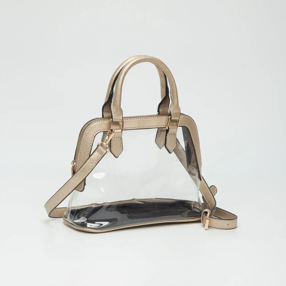 Analise Clear Stadium Crossbody Bag
